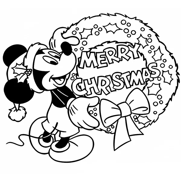 Tô màu Giáng Sinh Disney