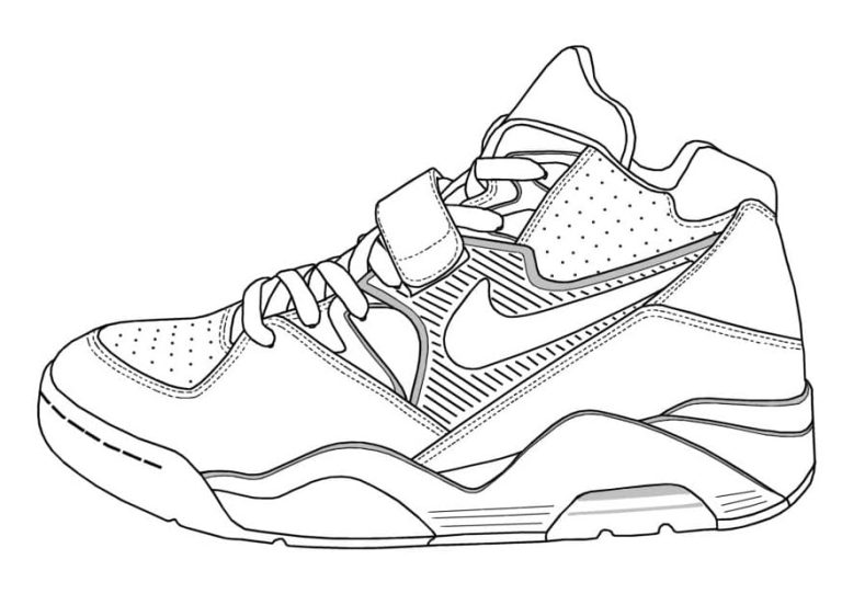Tô màu Giày Nike Ngầu Và Đẹp