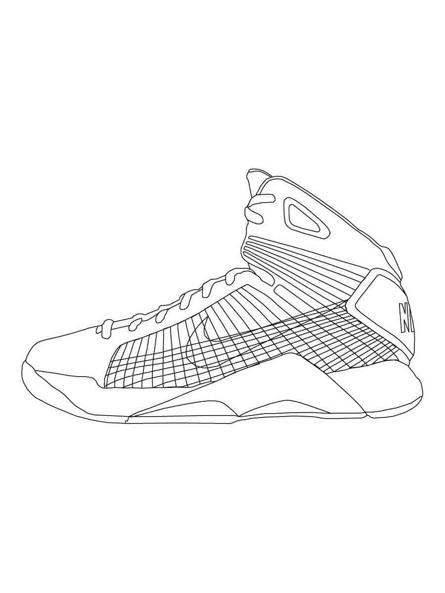 Tô màu Giày Nike Phong Cách