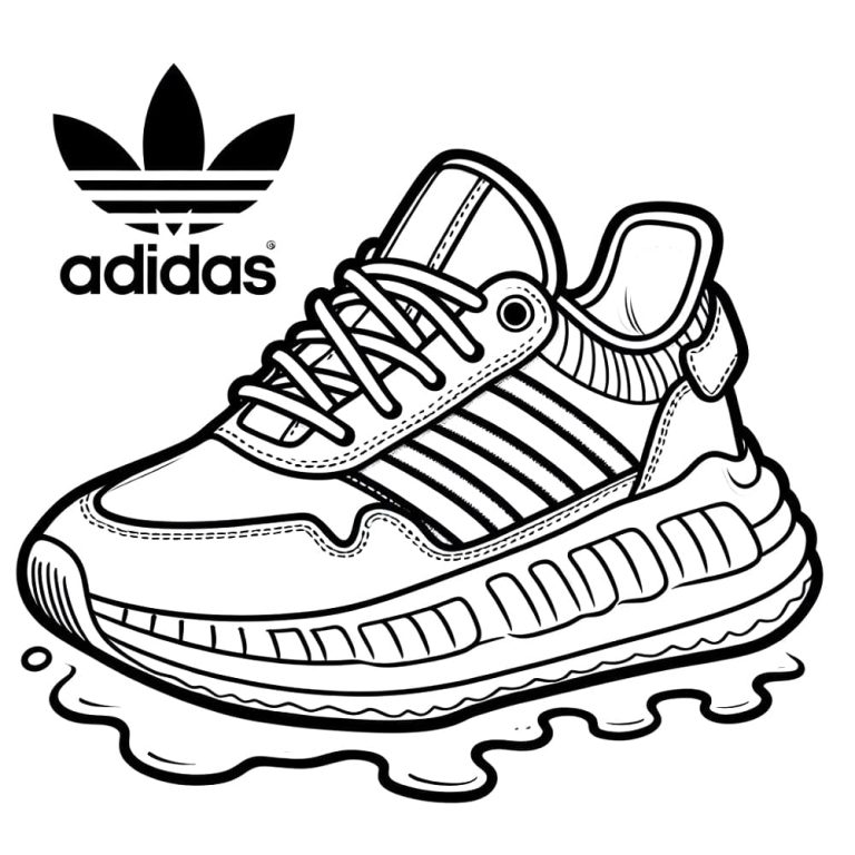 Tô màu Giày Thể Thao Adidas