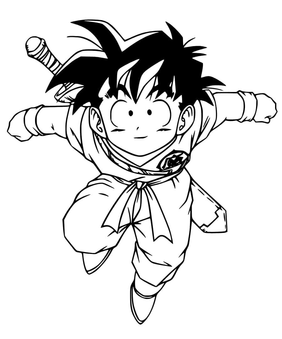 Tô màu Gohan Cute