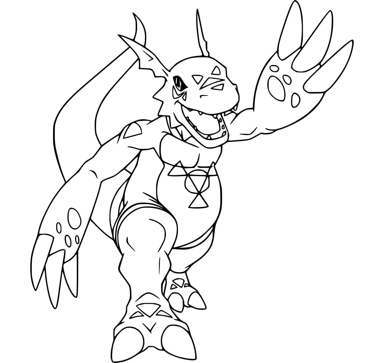 Tô màu Guilmon