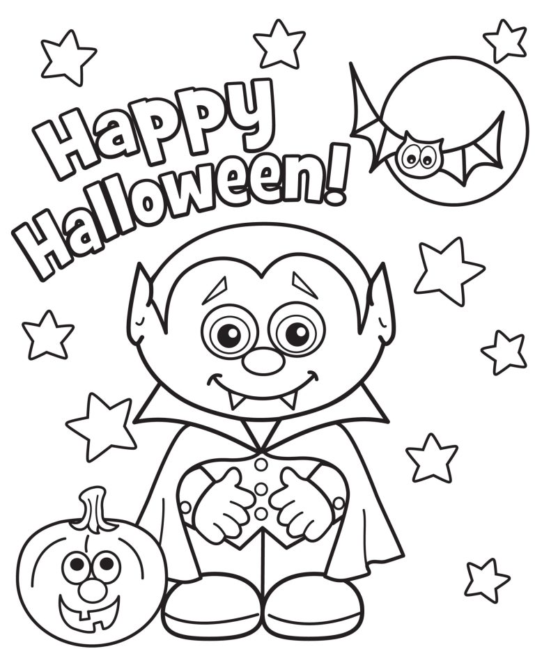 Tô Màu Halloween