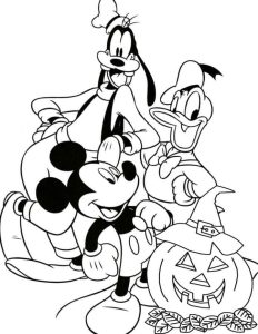 Tô màu Halloween Hoạt Hình