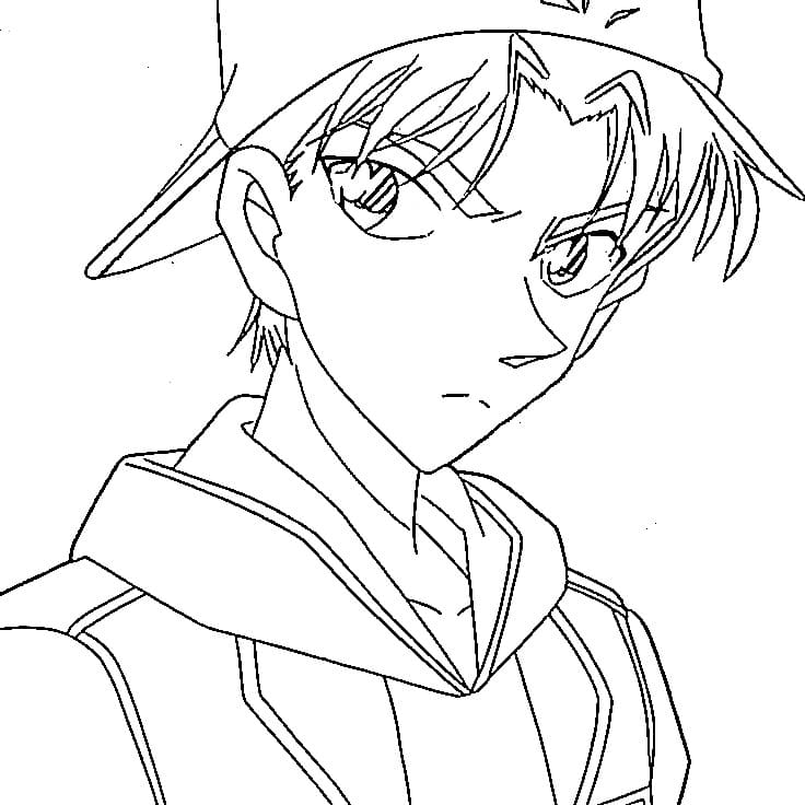 Tô màu Heiji Hattori Đẹp Trai