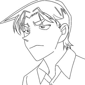 Tô màu Heiji Hattori Ngộ Nghĩnh