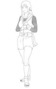 Tô màu Hinata Rất Ngầu