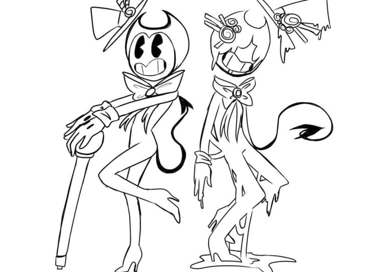 Tô màu Hình Ảnh Bendy