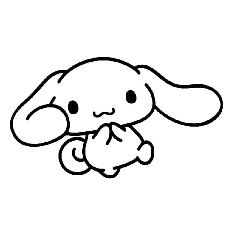 Tô màu Hình Ảnh Cinnamoroll Đẹp