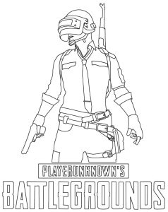 Tô màu Hình Ảnh Pubg