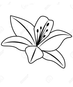 Tô màu Hoa Loa Kèn Siêu Đẹp