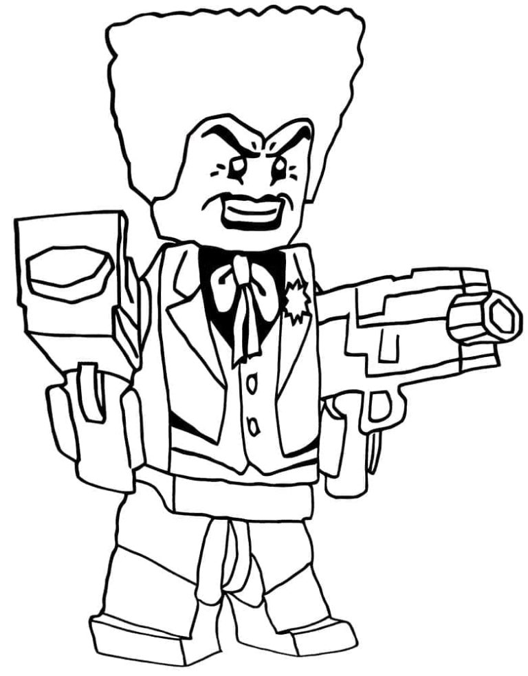 Tô màu Joker Lego