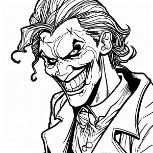 Tô màu Joker Trong DC Comics