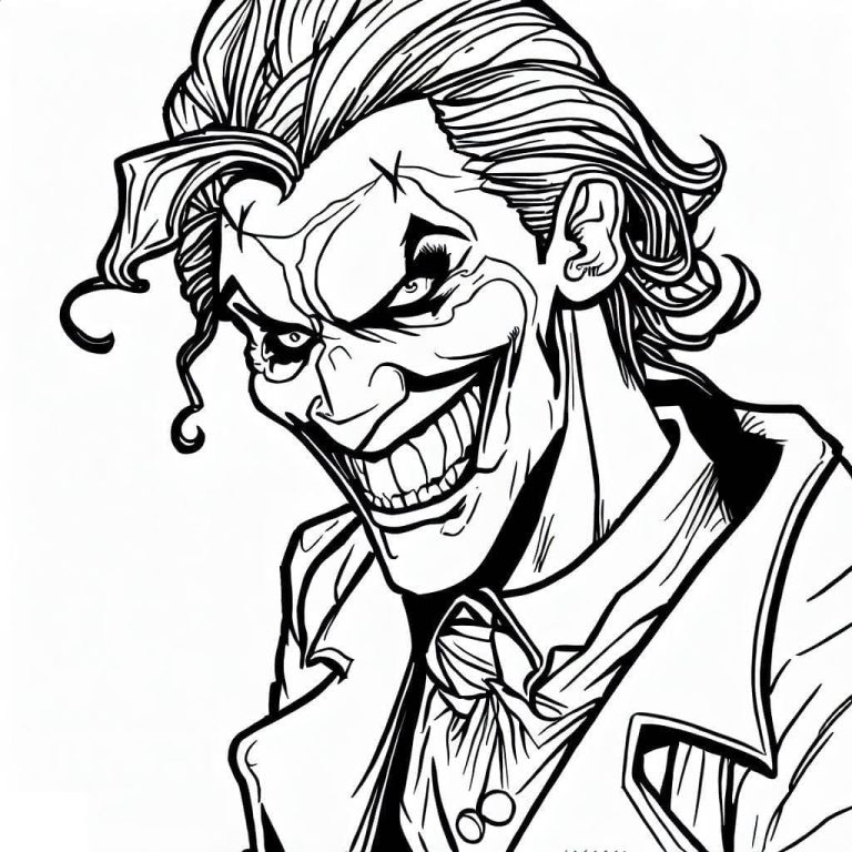 Tô màu Joker Trong DC Comics