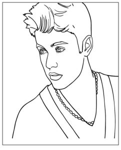 Tô màu Justin Bieber