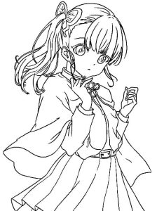 Tô màu Kanao Tsuyuri Dễ Thương
