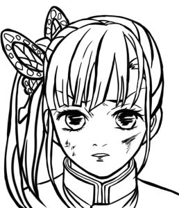 Tô màu Kanao Tsuyuri Ngầu