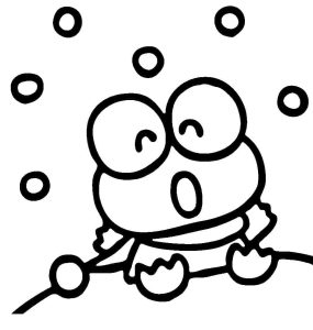 Tô màu Keroppi Đáng Yêu Nhất