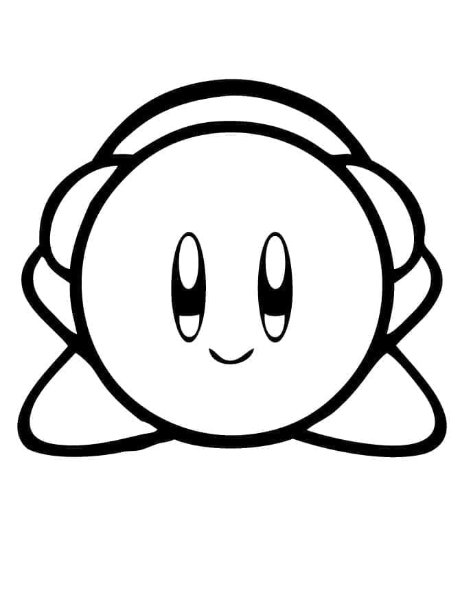 Tô màu Kirby Nghe Nhạc