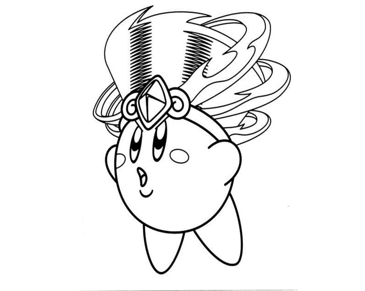 Tô màu Kirby Thú Vị