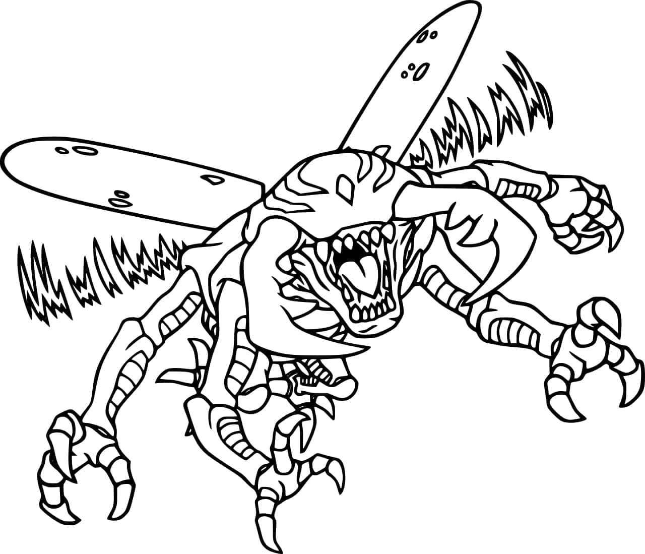 Tô màu Kuwagamon