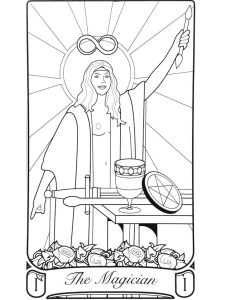 Tô màu Lá Bài Tarot