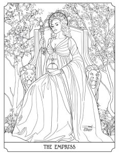 Tô màu Lá Bài Tarot Đẹp Nhất