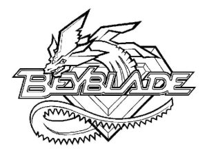Tô màu Logo Beyblade