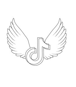Tô màu Logo Tiktok Đẹp