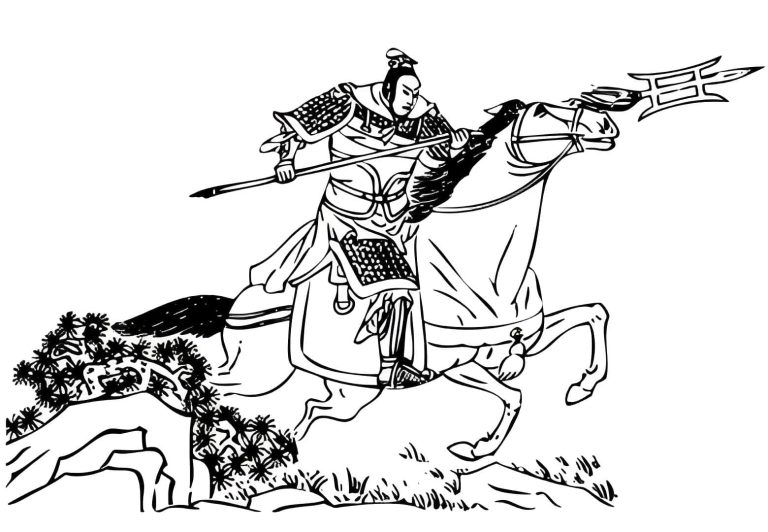 Tô màu Lữ Bố