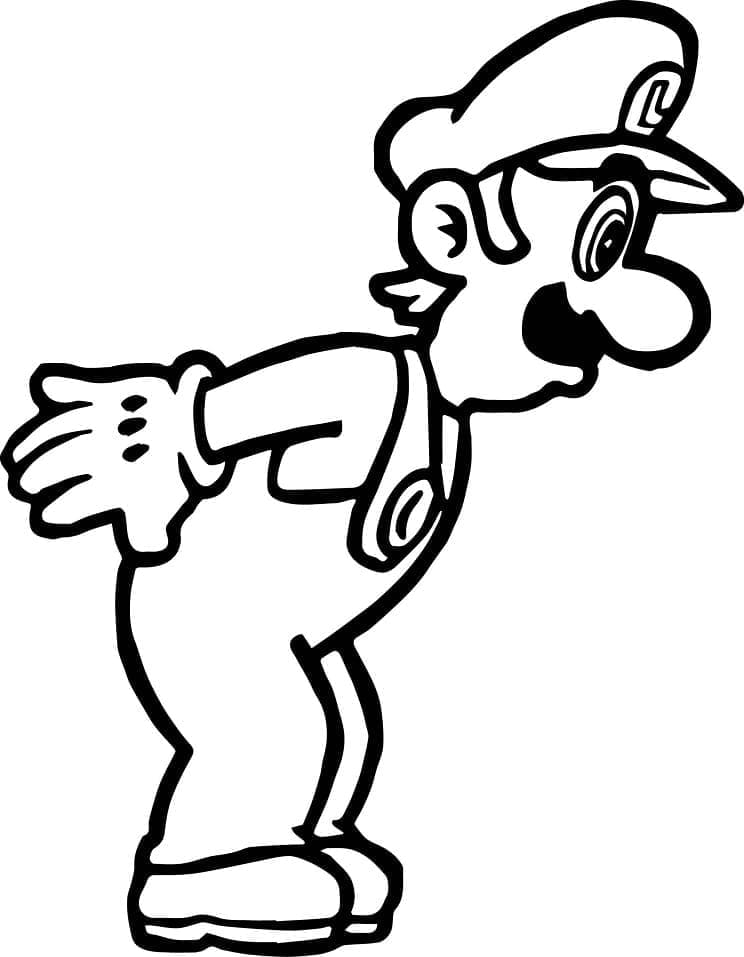 Tô màu Luigi Trò Chơi