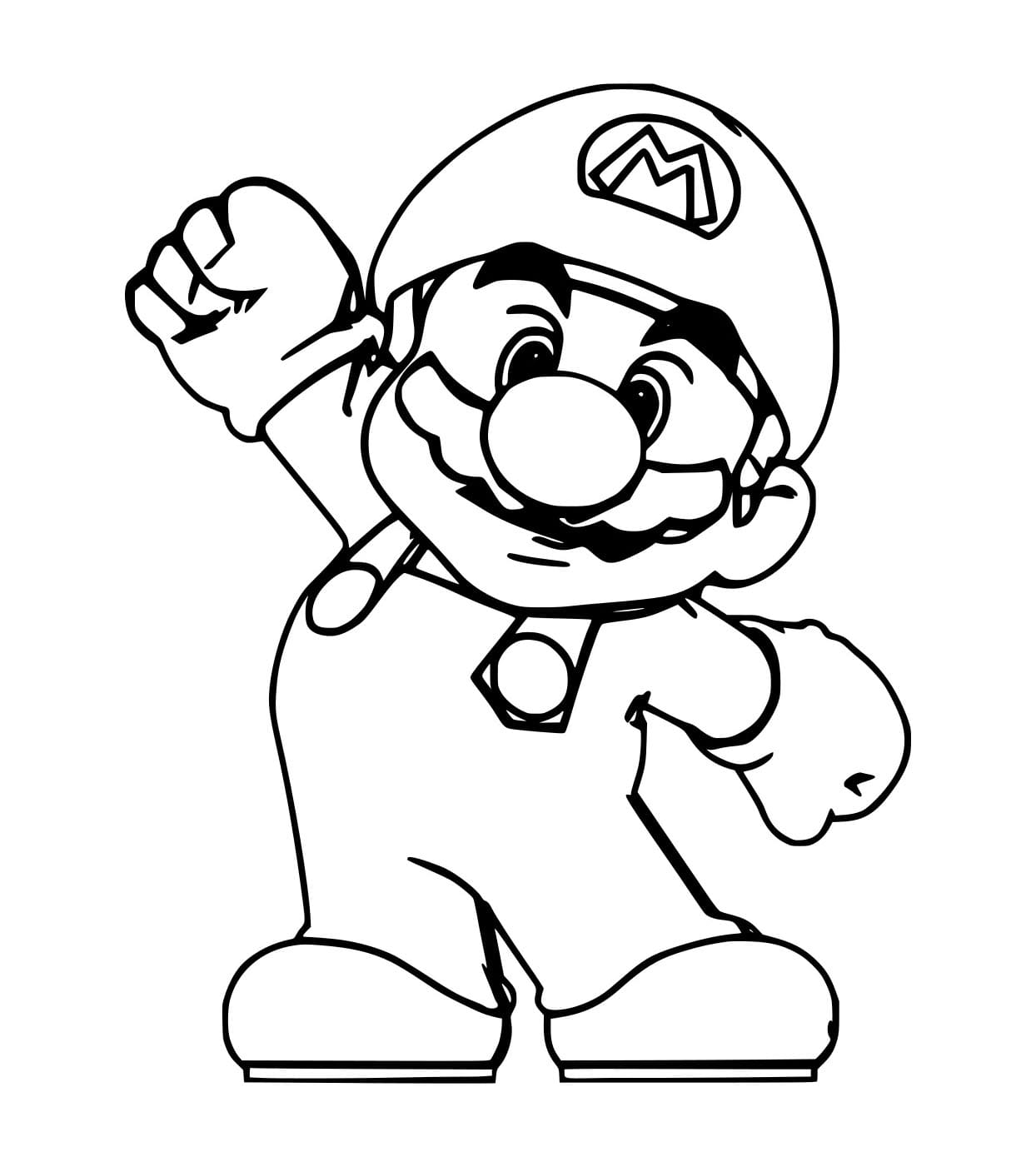 Tô màu Mario Béo