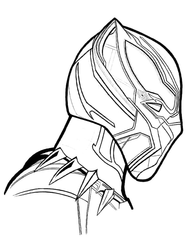Tô màu Marvel Black Panther