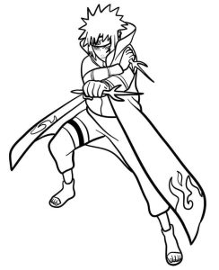 Tô màu Minato Rất Ngầu
