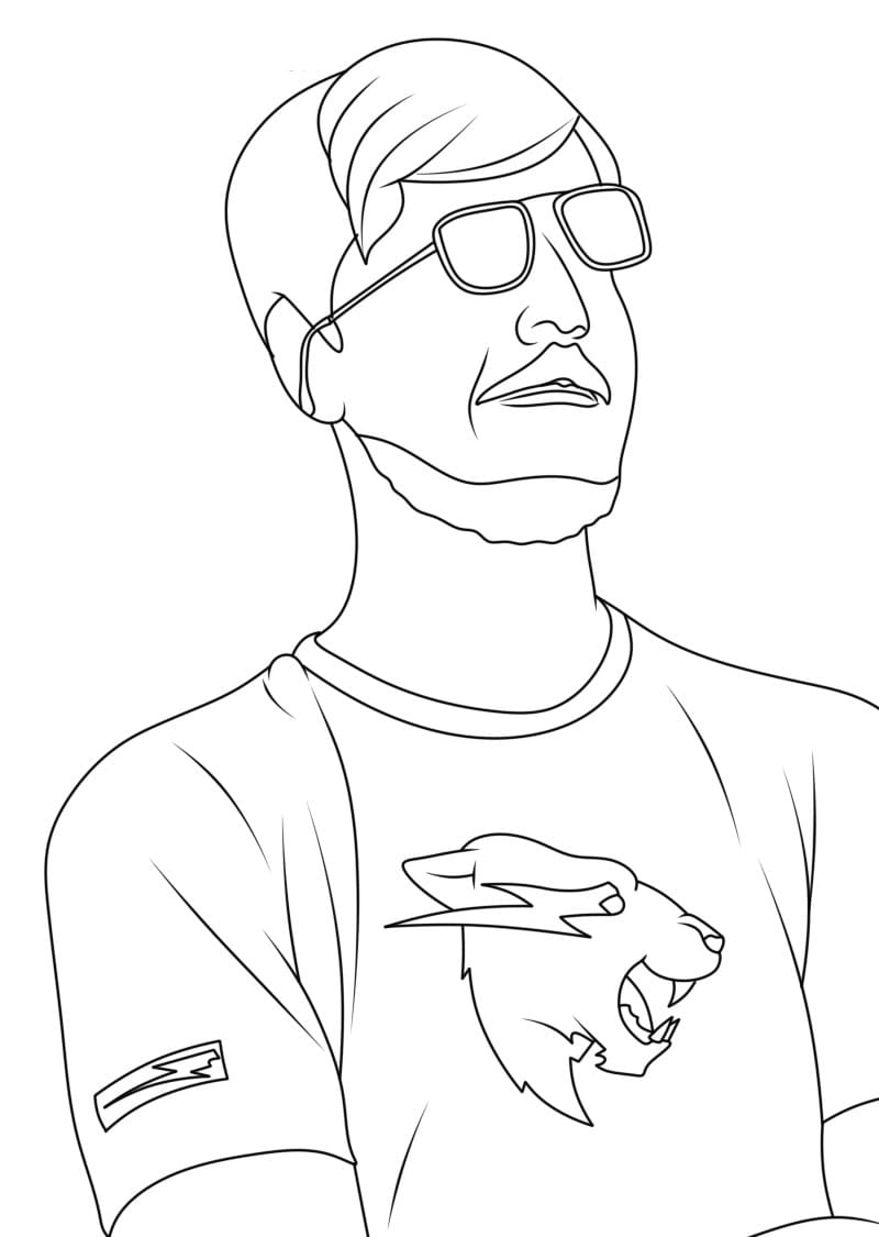 Tô màu Mr Beast Cực Ngầu