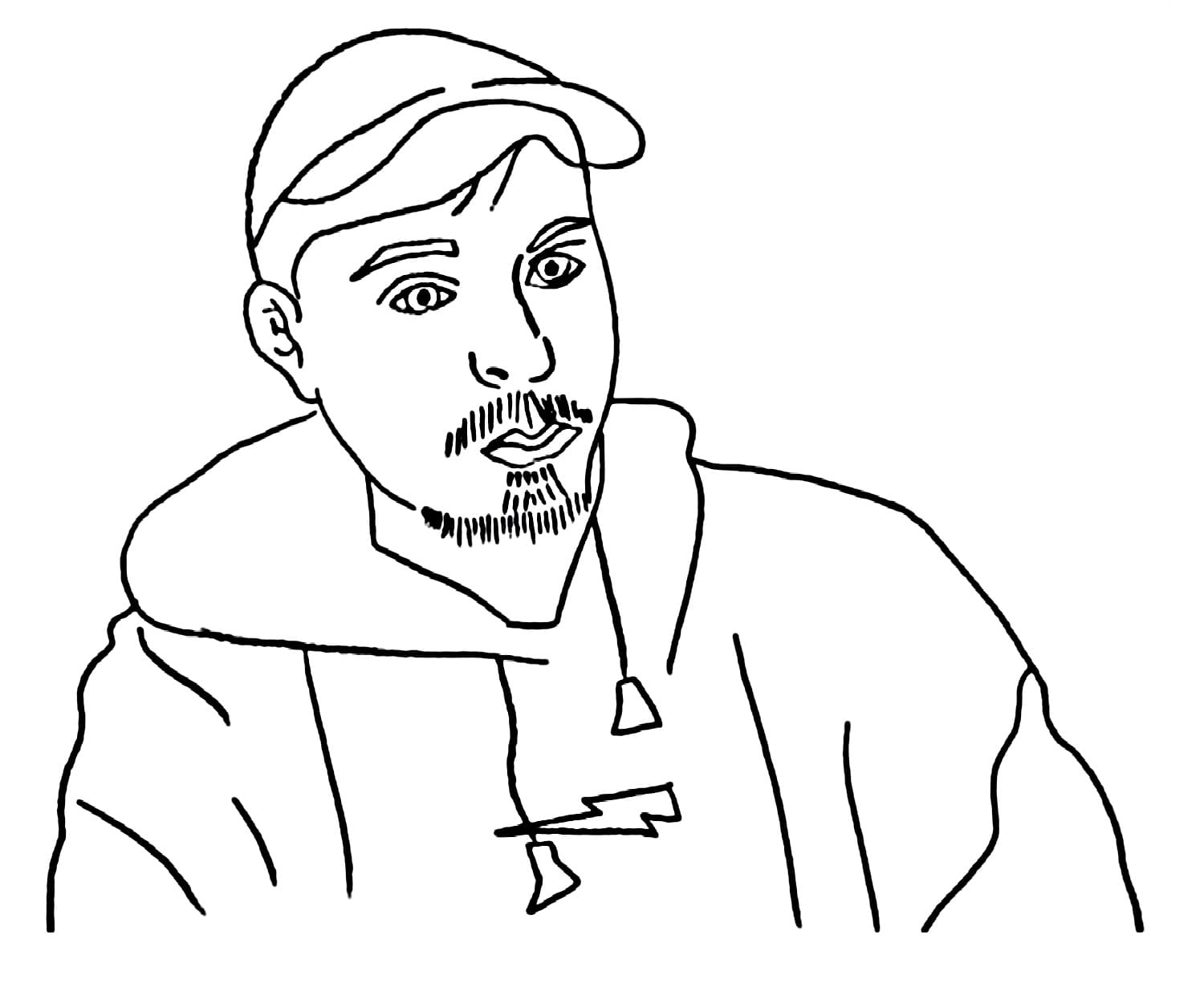 Tô màu Mr Beast Ngầu