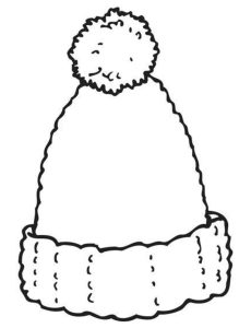 Tô màu Mũ Mùa Đông
