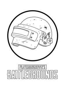 Tô màu Mũ Pubg
