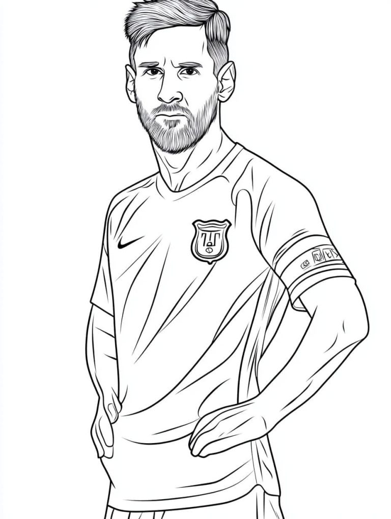 Tô màu Người Nổi Tiếng Messi
