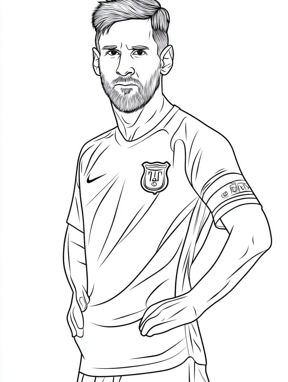 Tô màu Người Nổi Tiếng Messi