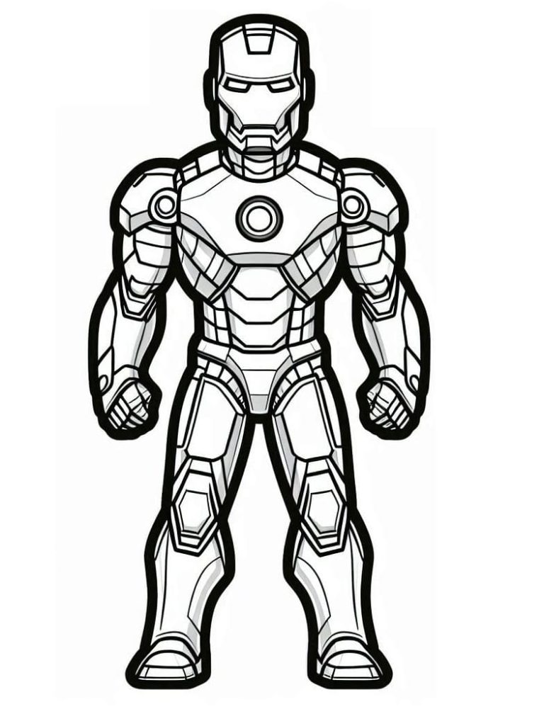 Tô Màu Người Sắt Iron Man