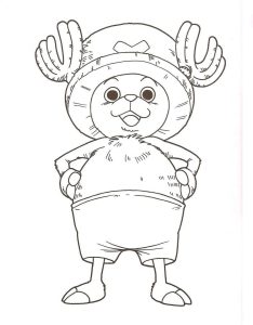 Tô màu Nhân Vật Anime Chopper
