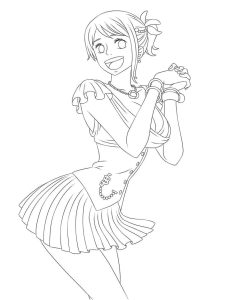 Tô màu Nhân Vật Anime Nami