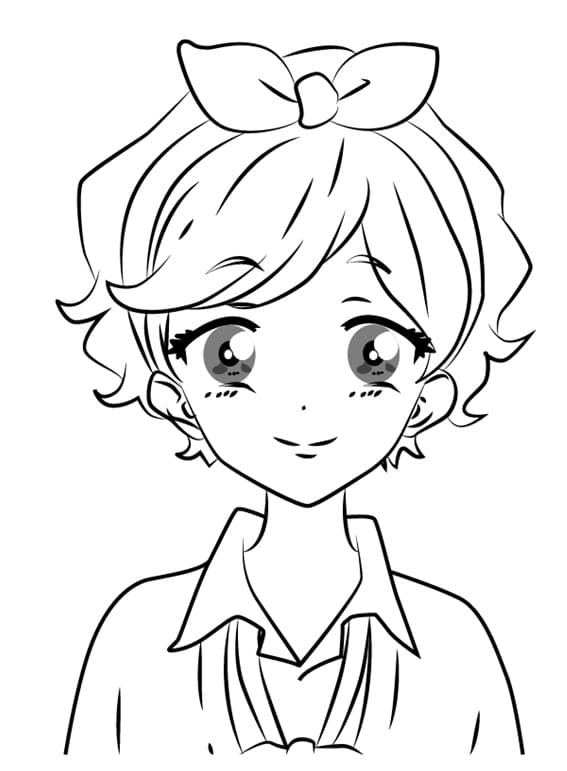 Tô màu Nhân Vật Eiko trong Aikatsu