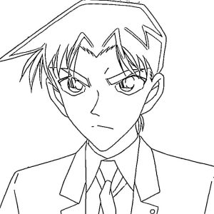 Tô màu Nhân Vật Heiji Hattori
