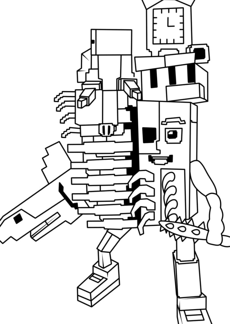 Tô màu Nhân Vật La Grande Combinasion Steal a Brainrot