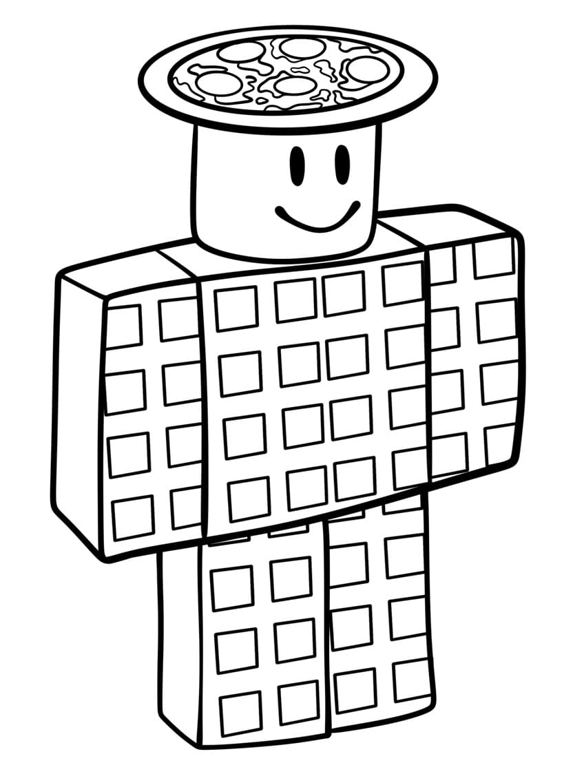 Tô màu Nhân Vật Noobini Pizzanini Trong Steal a Brainrot