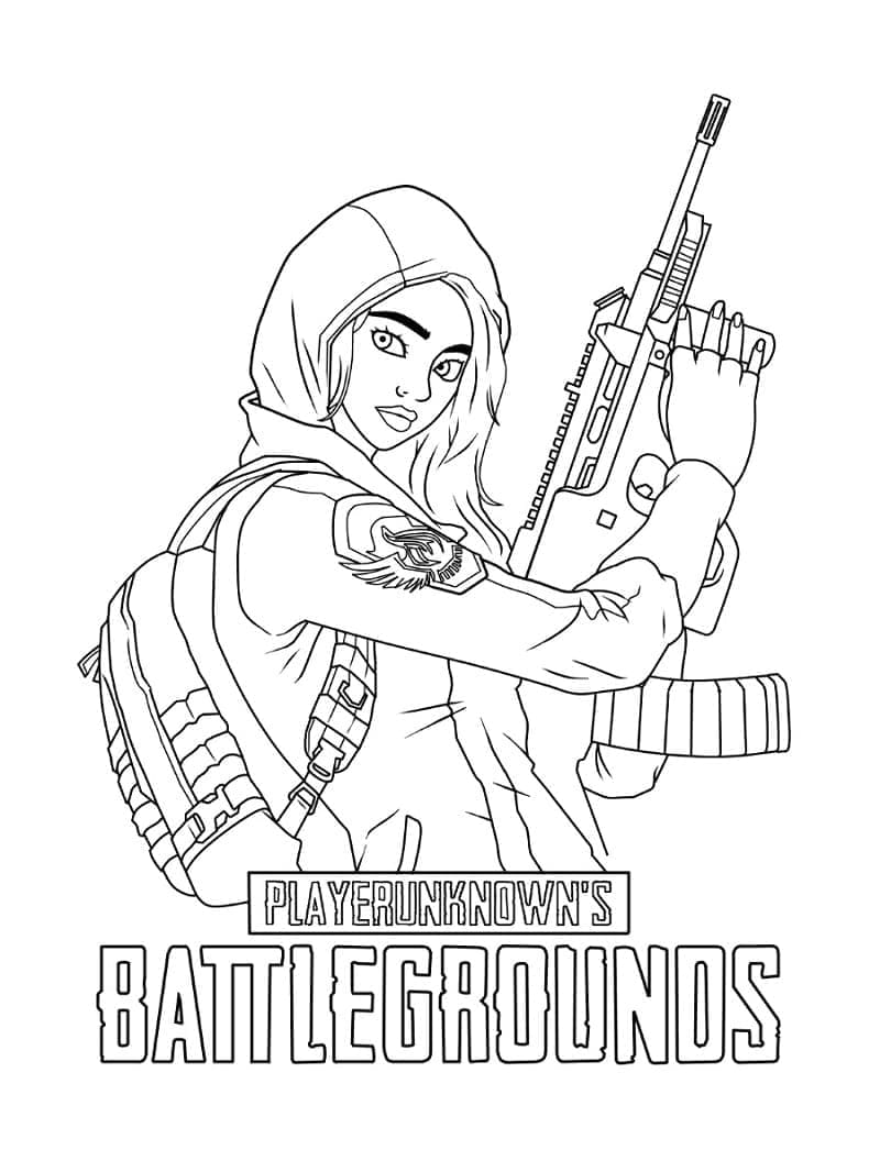 Tô màu Nhân Vật Pubg