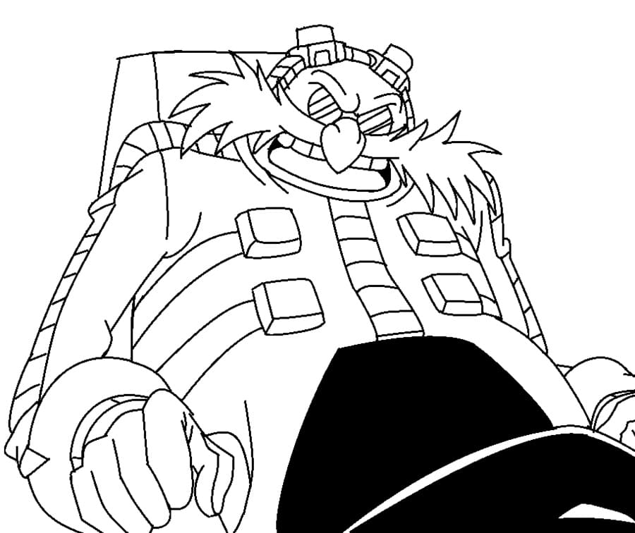 Tô màu Nhân Vật Tiến sĩ Eggman