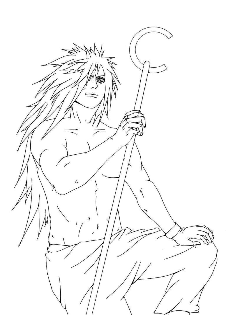 Tô màu Nhân Vật Uchiha Madara